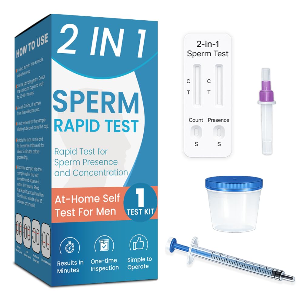 Graclin Sperm Check kit front view for at-home screening