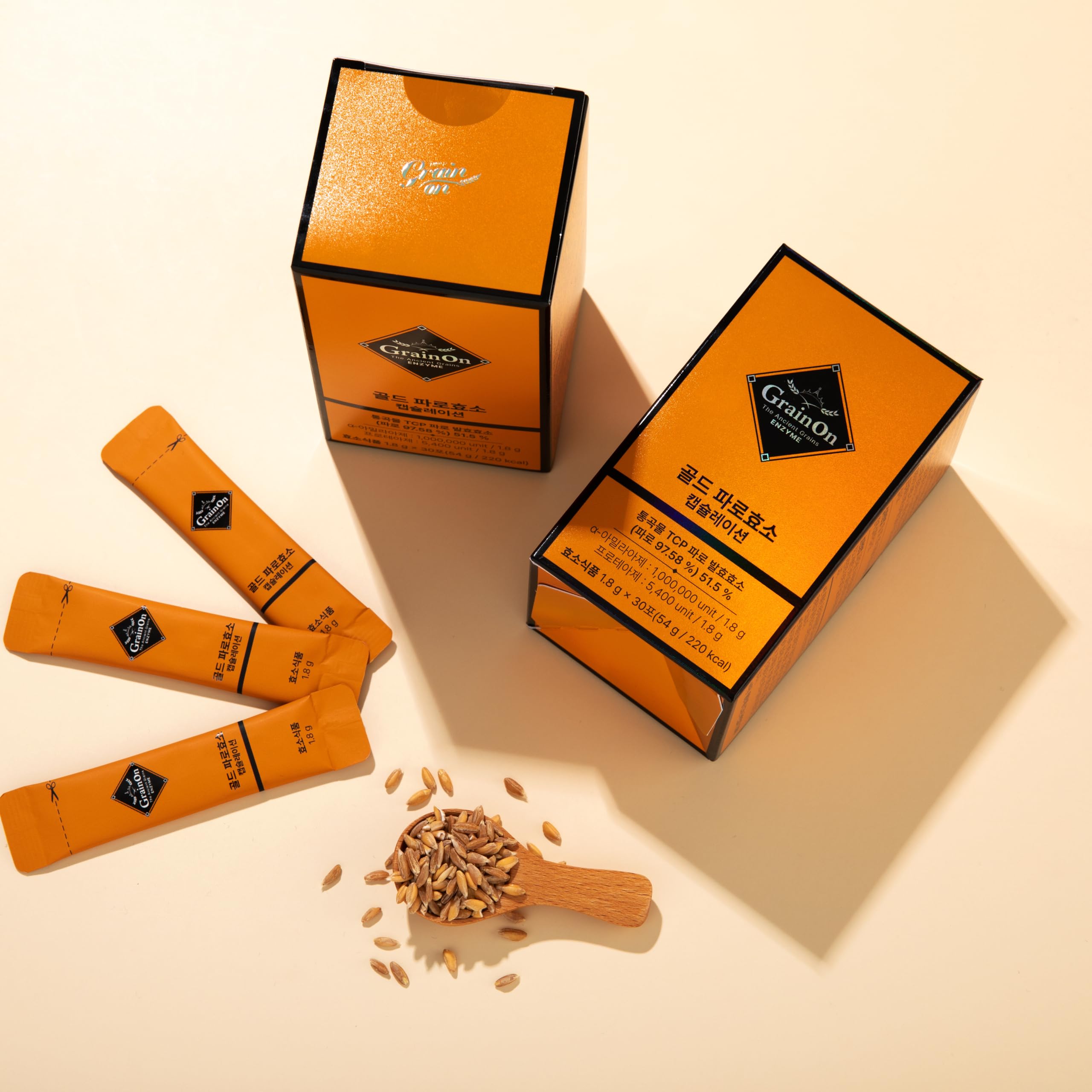 GRAINON Gold Farro Enzyme Fermented Enzyme Heritage: traditional grain enzymes for a natural Digestive rhythm.