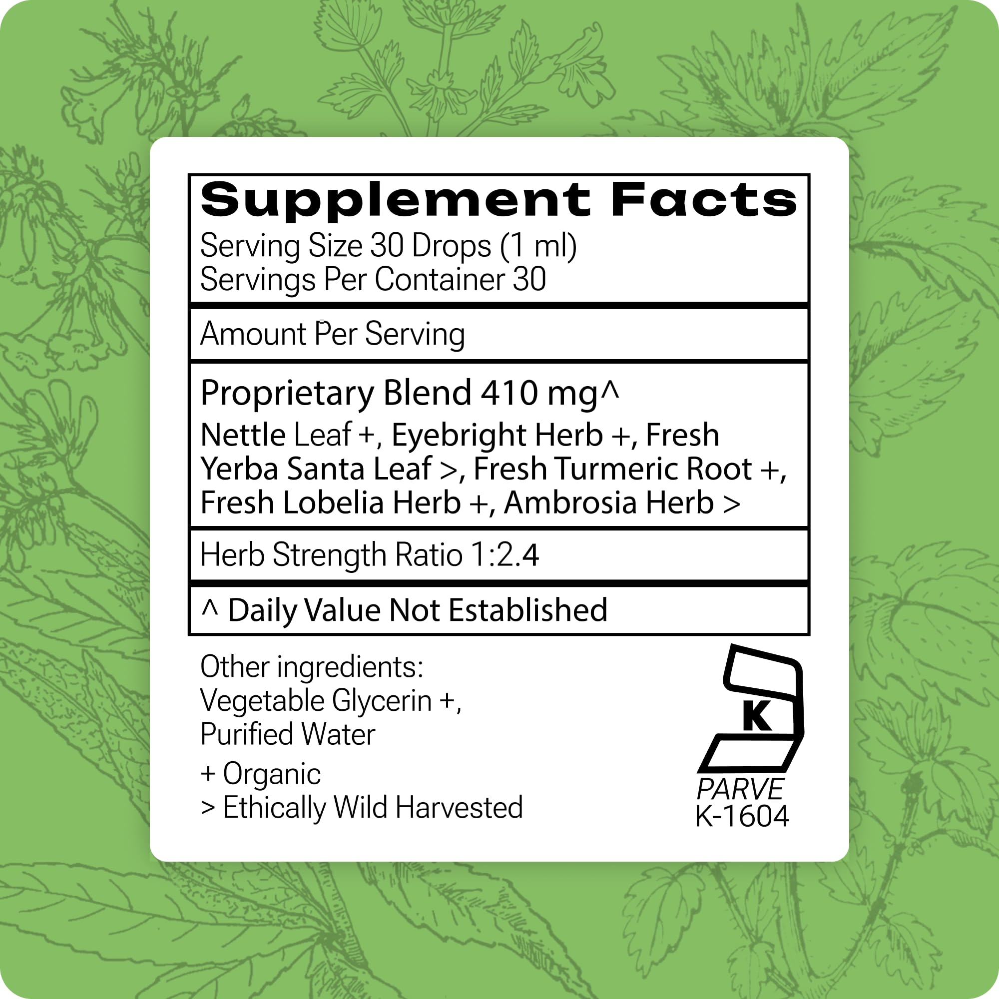 Grama Aller-Calm liquid-texture captures smooth liquid ideal for drinks or direct use.
