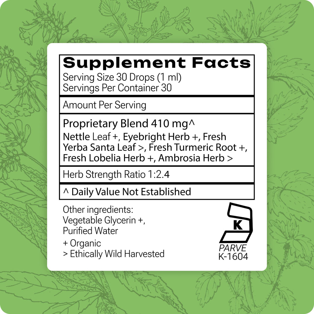 Grama Aller-Calm liquid-texture captures smooth liquid ideal for drinks or direct use.