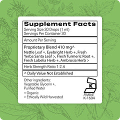 Grama Aller-Calm liquid-texture captures smooth liquid ideal for drinks or direct use.