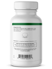 Graminex Wheatgrass Tablets label close-up highlighting vitamin-rich nutrition