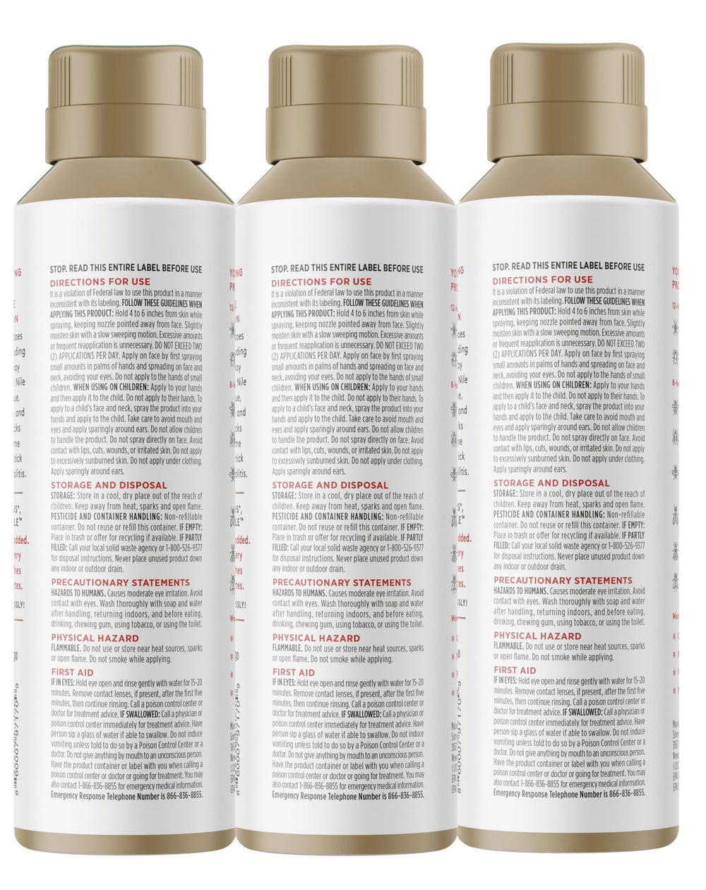 Grand Tongo fragrance-free insect repellent water-based formula feels light on skin.