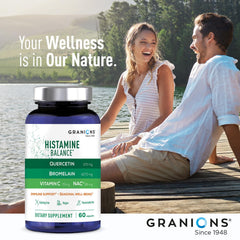 Granions allergen-free formula packaging suited for sensitive users.