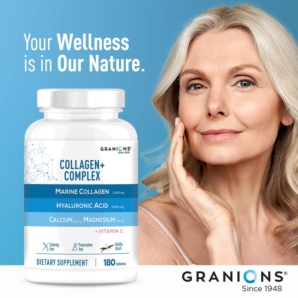 Granions breakable tablets design enables portion control and easy swallowing.