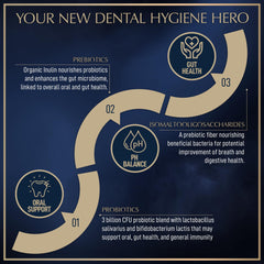 Granions travel tin ready for on-the-go oral freshness.