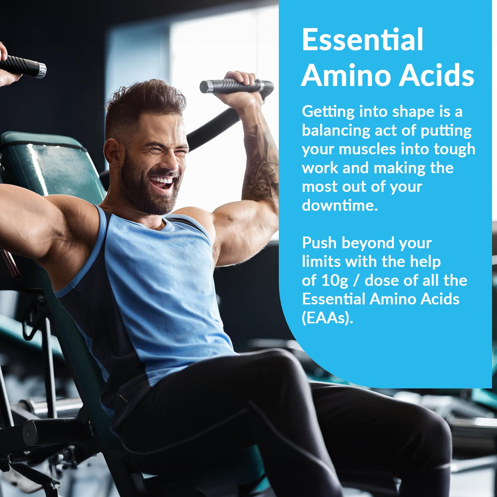 Granite Essential Amino Acids Soy-free Gluten-free blend supports clean fueling.
