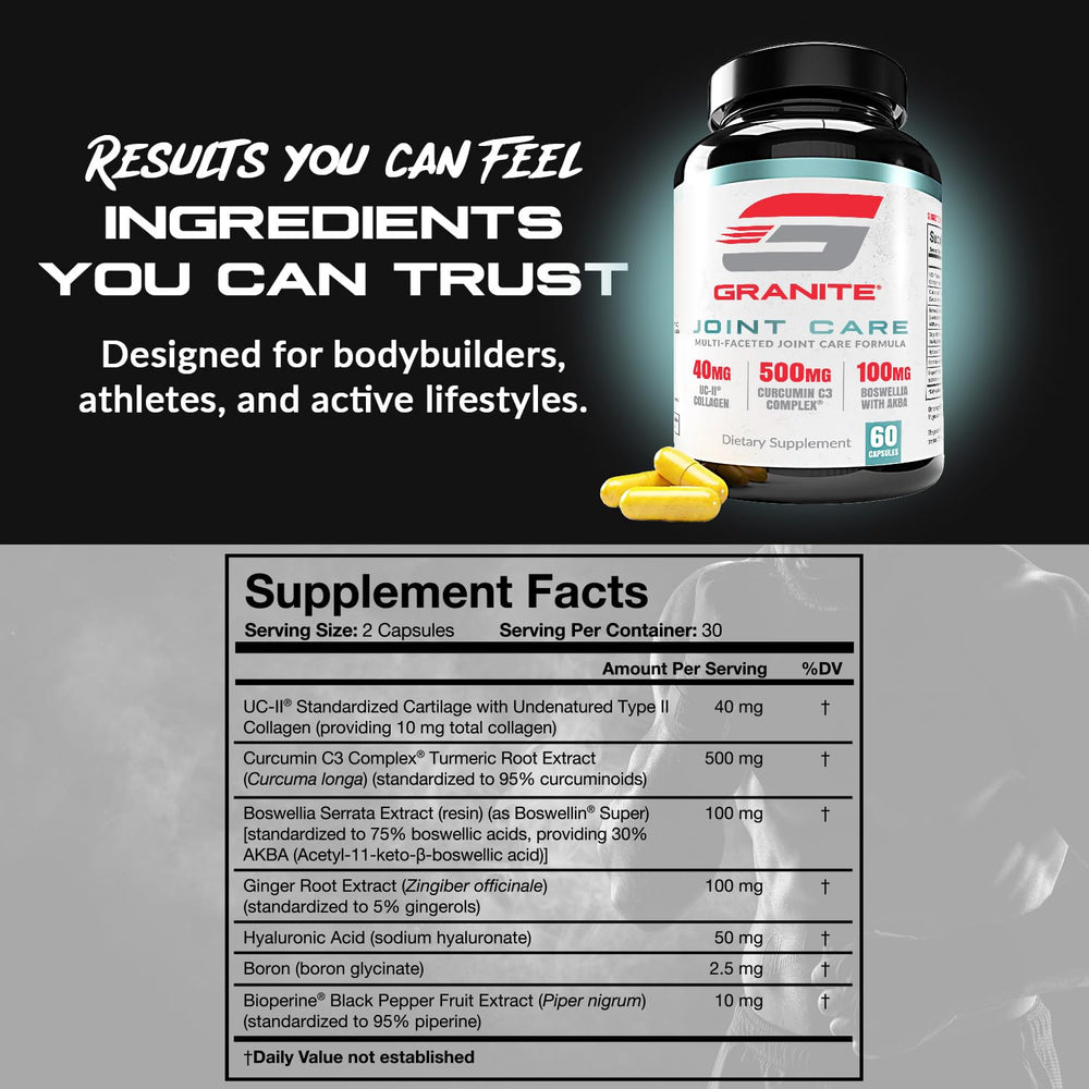 Granite Joint Care AKBA Boswellia capsules for joint wellness