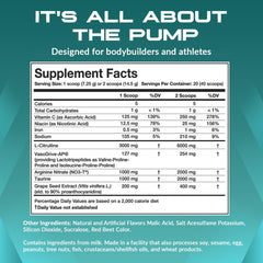 Granite Supplements Blood Orange tub image signaling flavor and nitric oxide benefits.