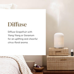 Grapefruit 15ml enhances daily routines through diffuser use.