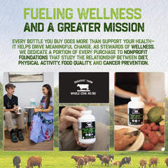 Grassfat Farm freeze-drying process illustration shows nutrient preservation.