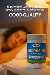 GRASSLAND NUTRITION histamine support nutrition facts label supports informed daily choices