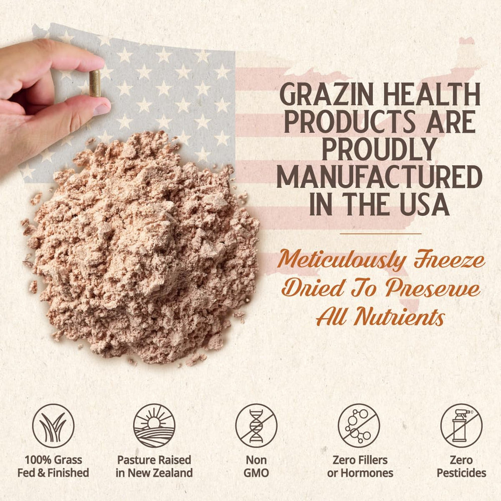 GRAZIN HEALTH easy dosing serving scene for daily regimen