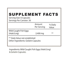 GRAZIN HEALTH bottle label highlights 3000mg per serving for daily use.