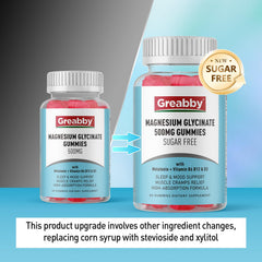 Close-up of blueberry-flavored GREABBY gummies ready to chew