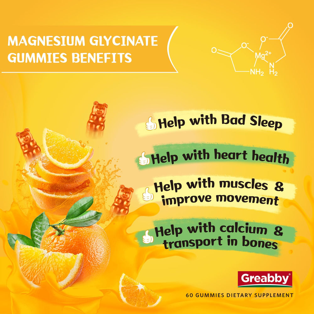 GREABBY gummies for kids chews promoting calm after school.