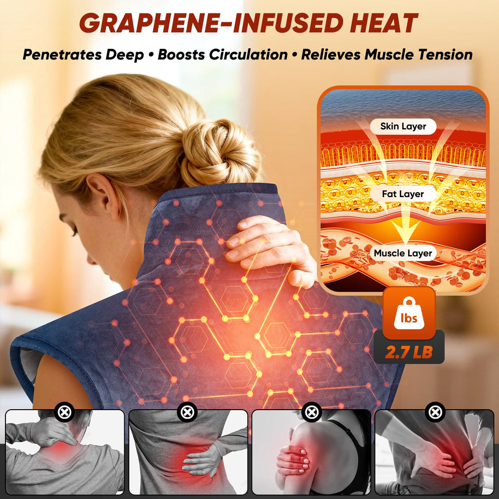 Graphene heating system on Great Dachong pad for even heat
