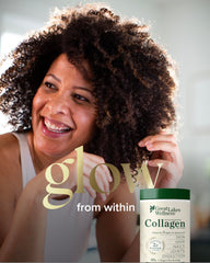 Great Lakes Wellness collagen powder in smoothie for versatile daily nourishment.