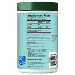 Great Lakes Wellness MSC-certified wild-caught marine collagen bottle emphasizes eco-friendly sourcing
