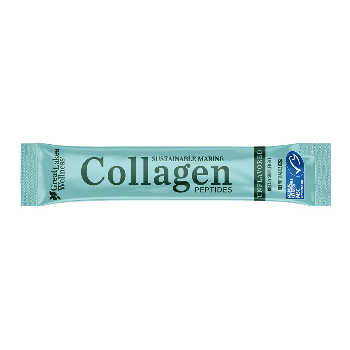Great Lakes Wellness skin and hair benefits from marine collagen peptides.