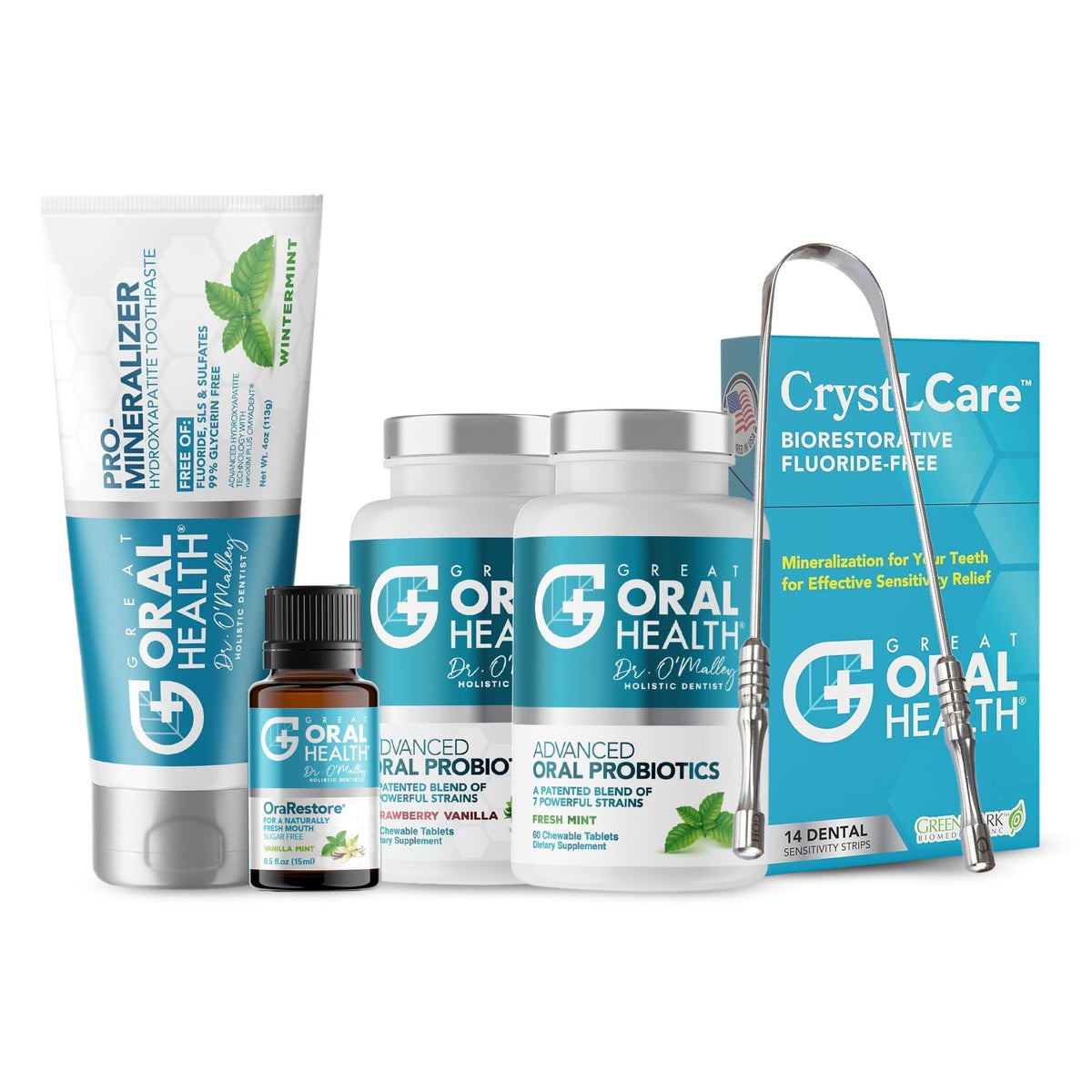 Great Oral Health 6-in-1 kit packshot for daily care convenience