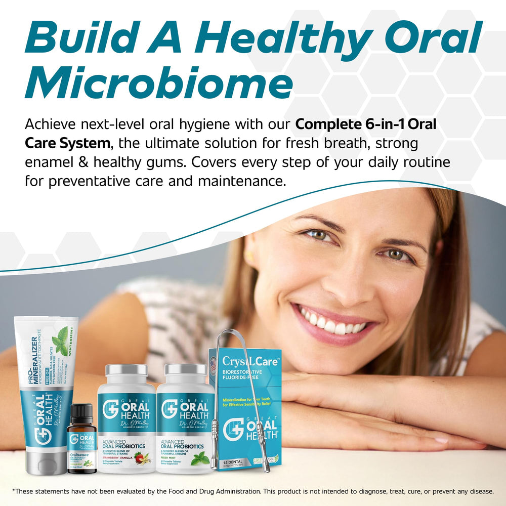 Great Oral Health breath oil bottle for on-the-go freshness