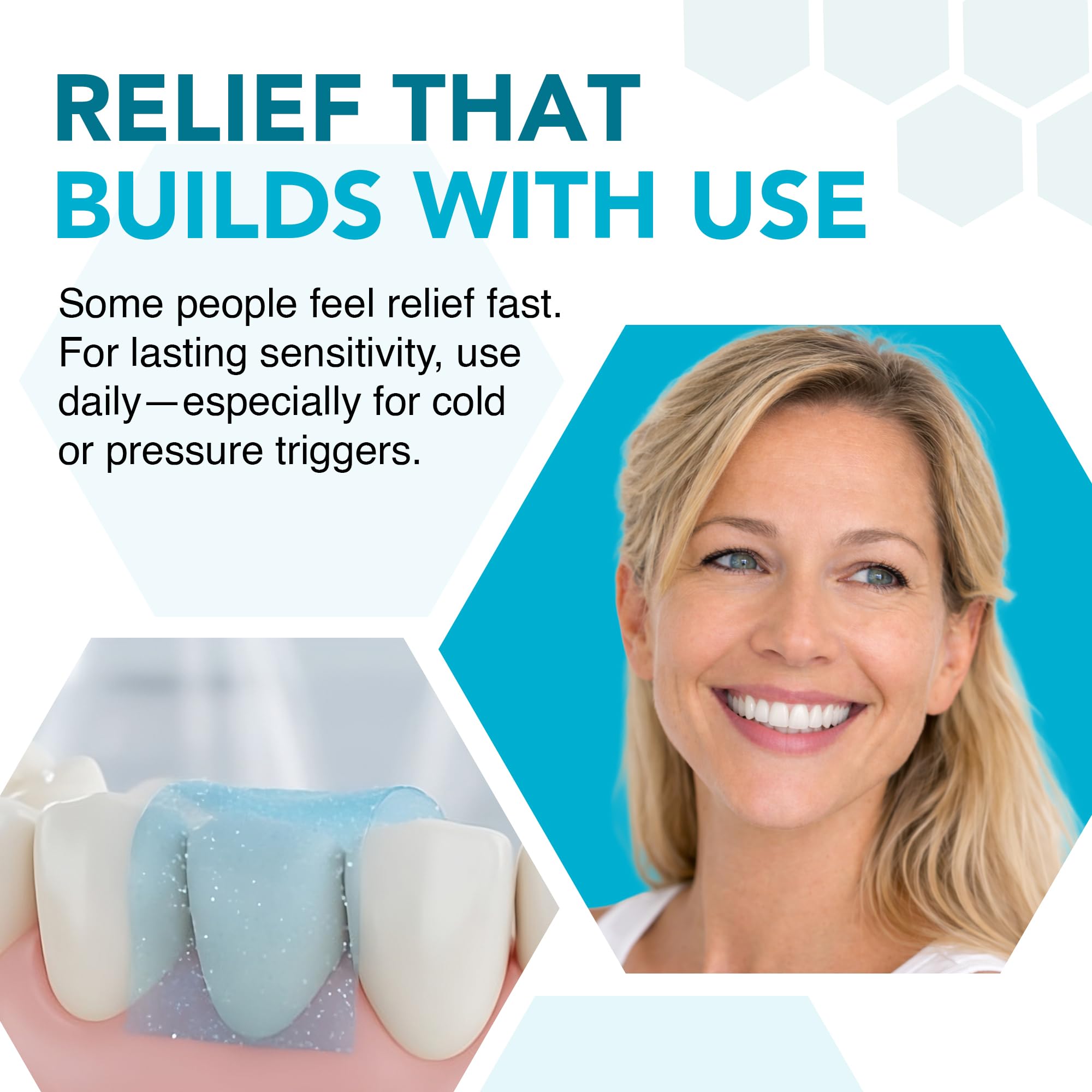 CrystLCare strips packaging shown for at-home enamel strengthening.