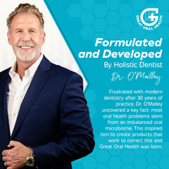 Great Oral Health daily routine visual showing complete oral care