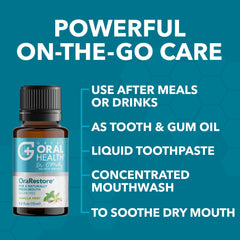 Great Oral Health fluoride-free toothpaste for enamel-friendly cleaning.