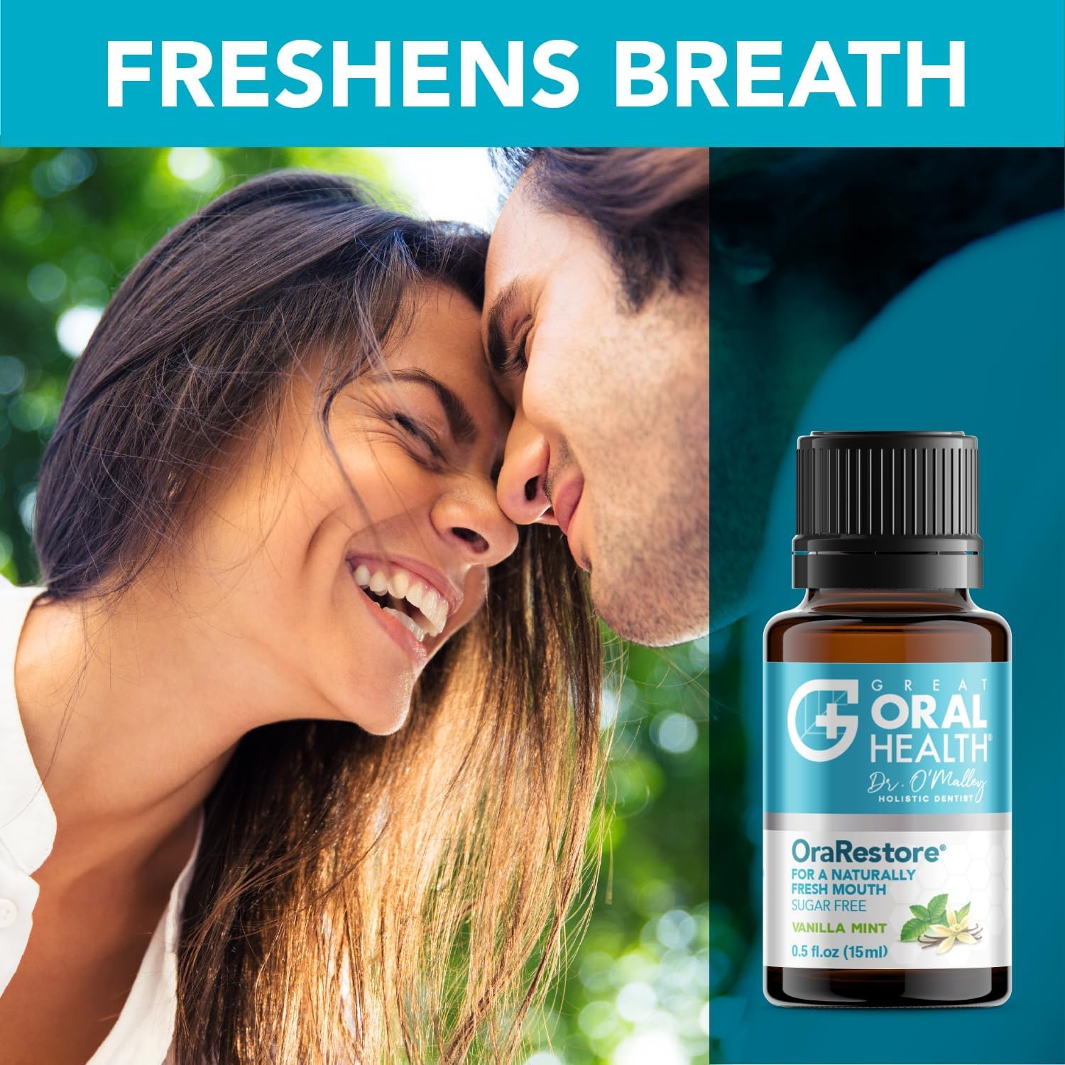 OraRestore oral care kit includes concentrate and guidance