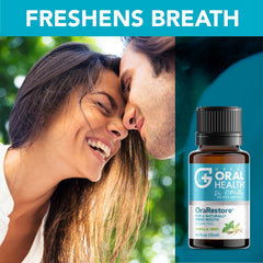 OraRestore oral care kit includes concentrate and guidance