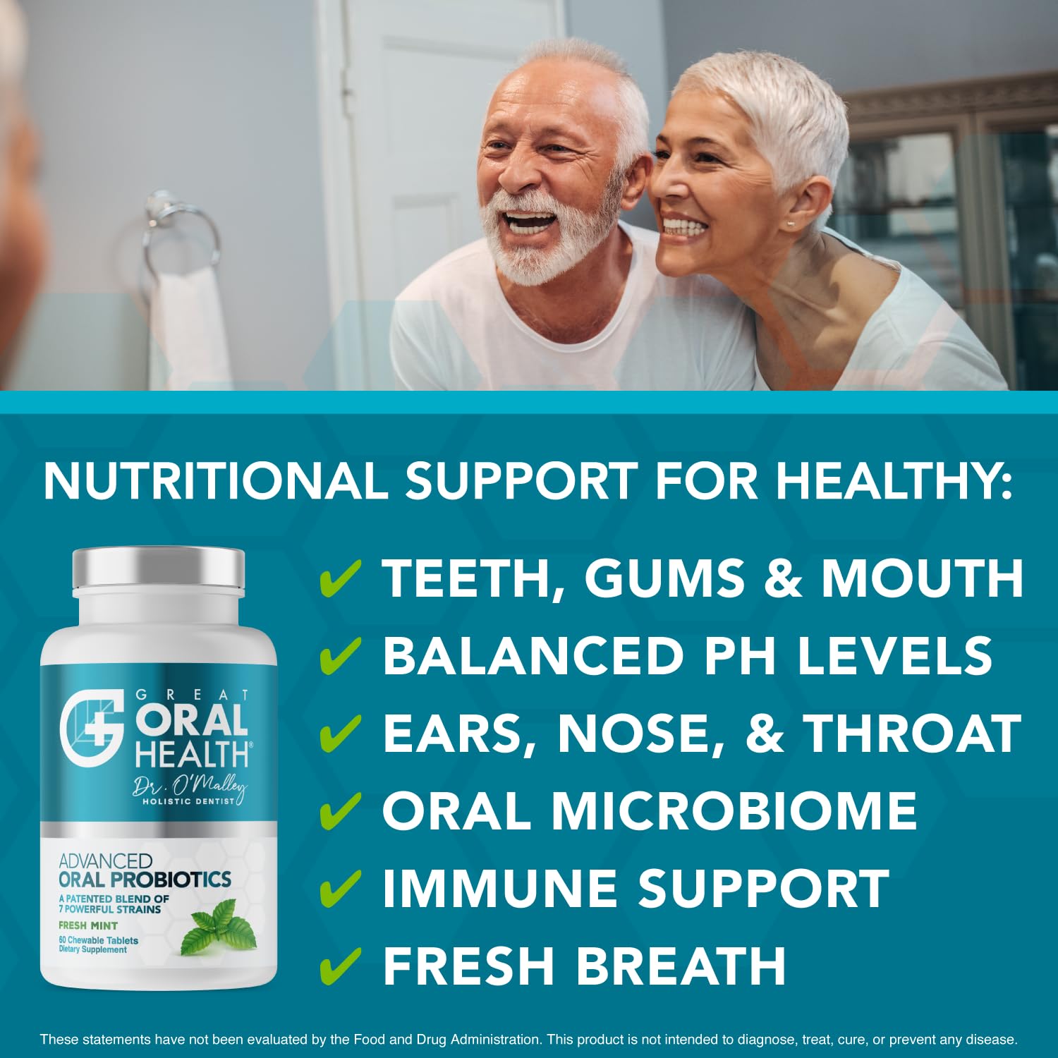 Great Oral Health three-pack packaging for continued daily use