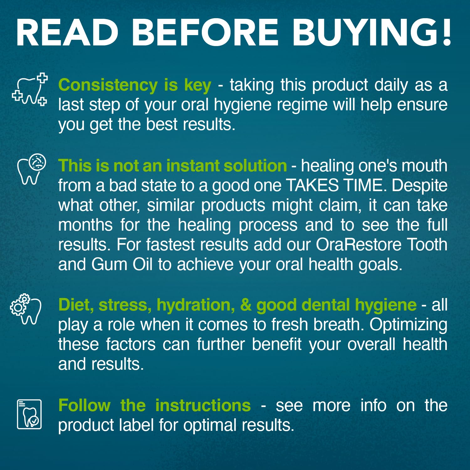 Great Oral Health USA-made label highlights quality and safety