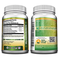 GreeNatr bottle back suggests daily brain health support with natural Ginseng and Ginkgo