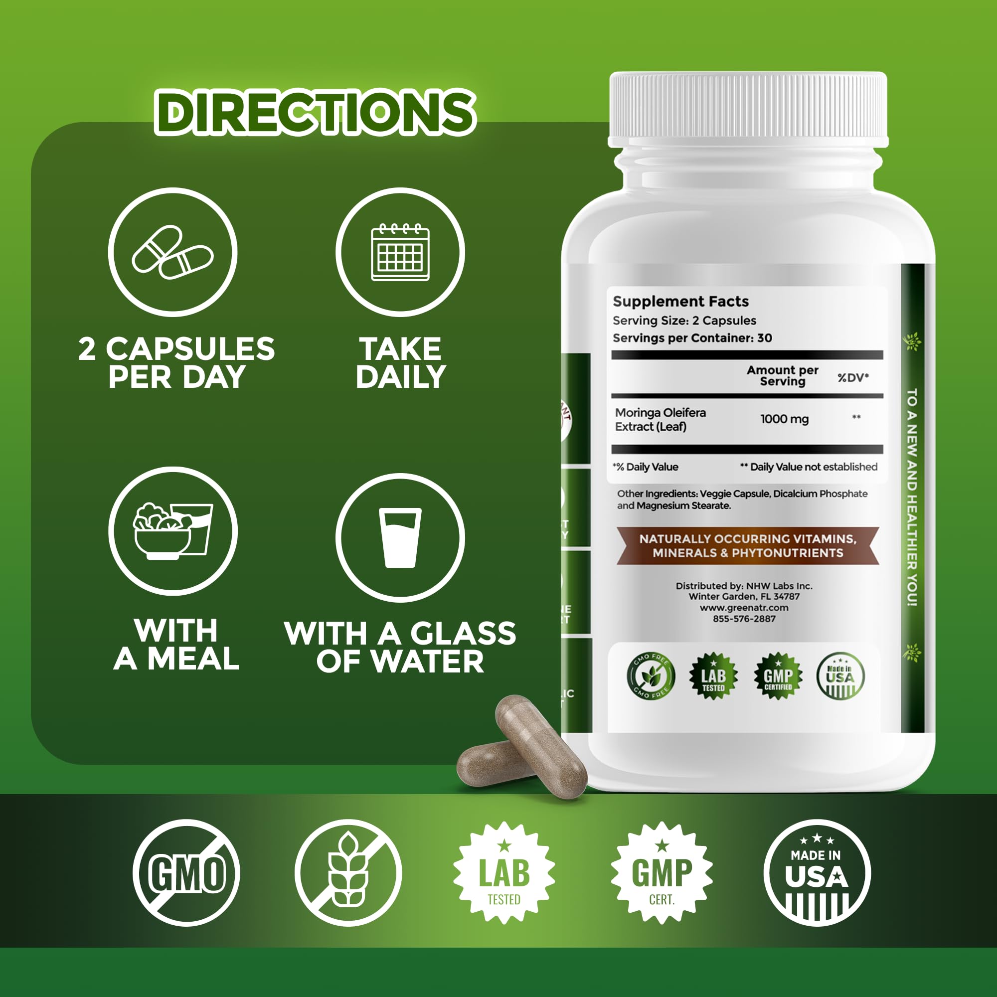 GreeNatr packaging box shot communicates bundle value and convenience.