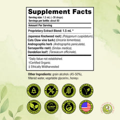 Green Dragon Botanicals LB Core packaging reflects USA-made quality and care.