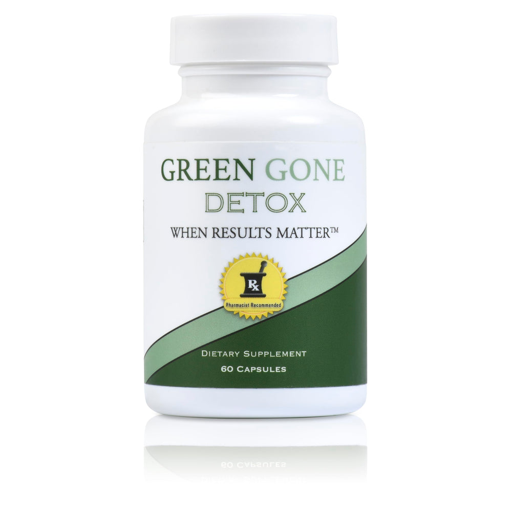 Green Gone When Results Matter vegan capsules closeup highlighting plant-based formula for daily wellness