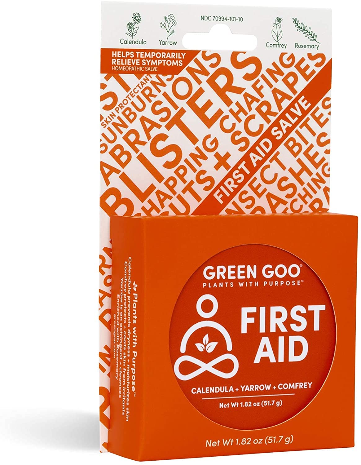 Green Goo plant-based-first-aid-salve ideal for on-the-go care