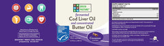 Green Pasture butter oil blend packaging front conveys trusted size