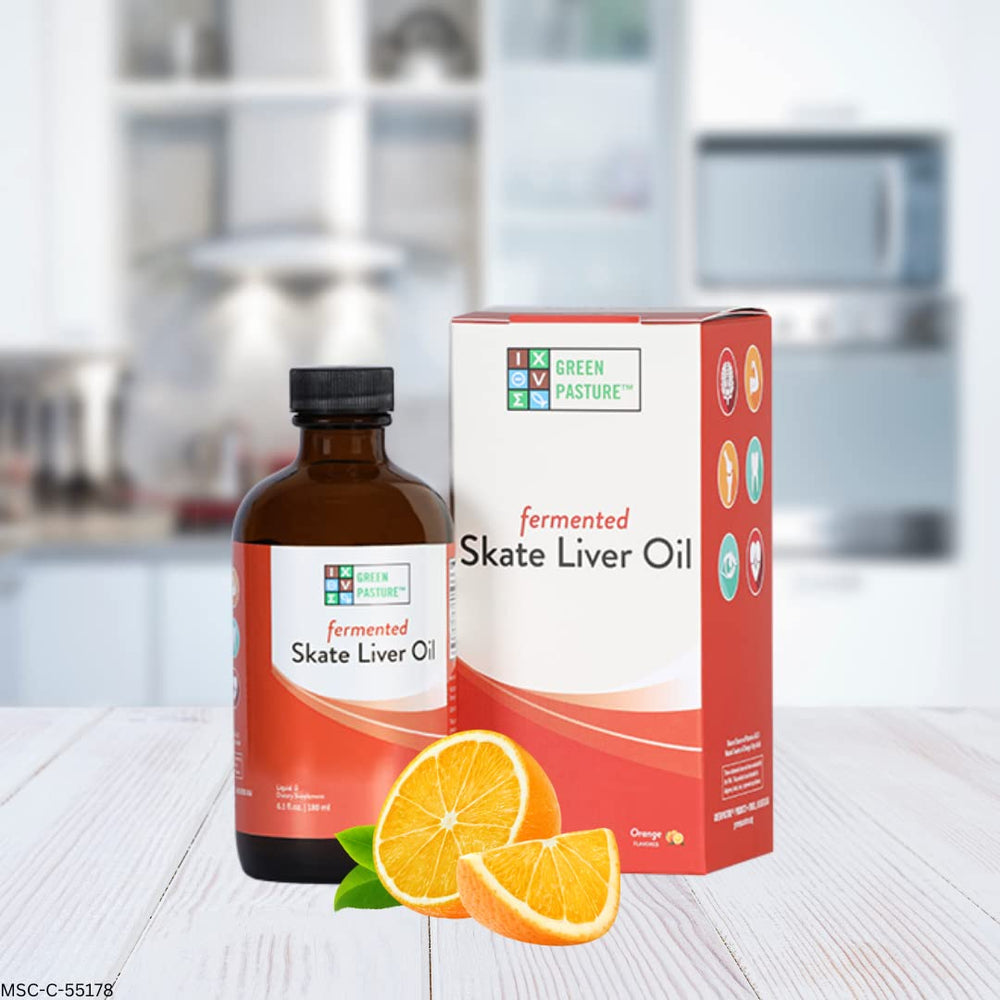 Green Pasture Alaska wild-caught skate oil for natural sourcing