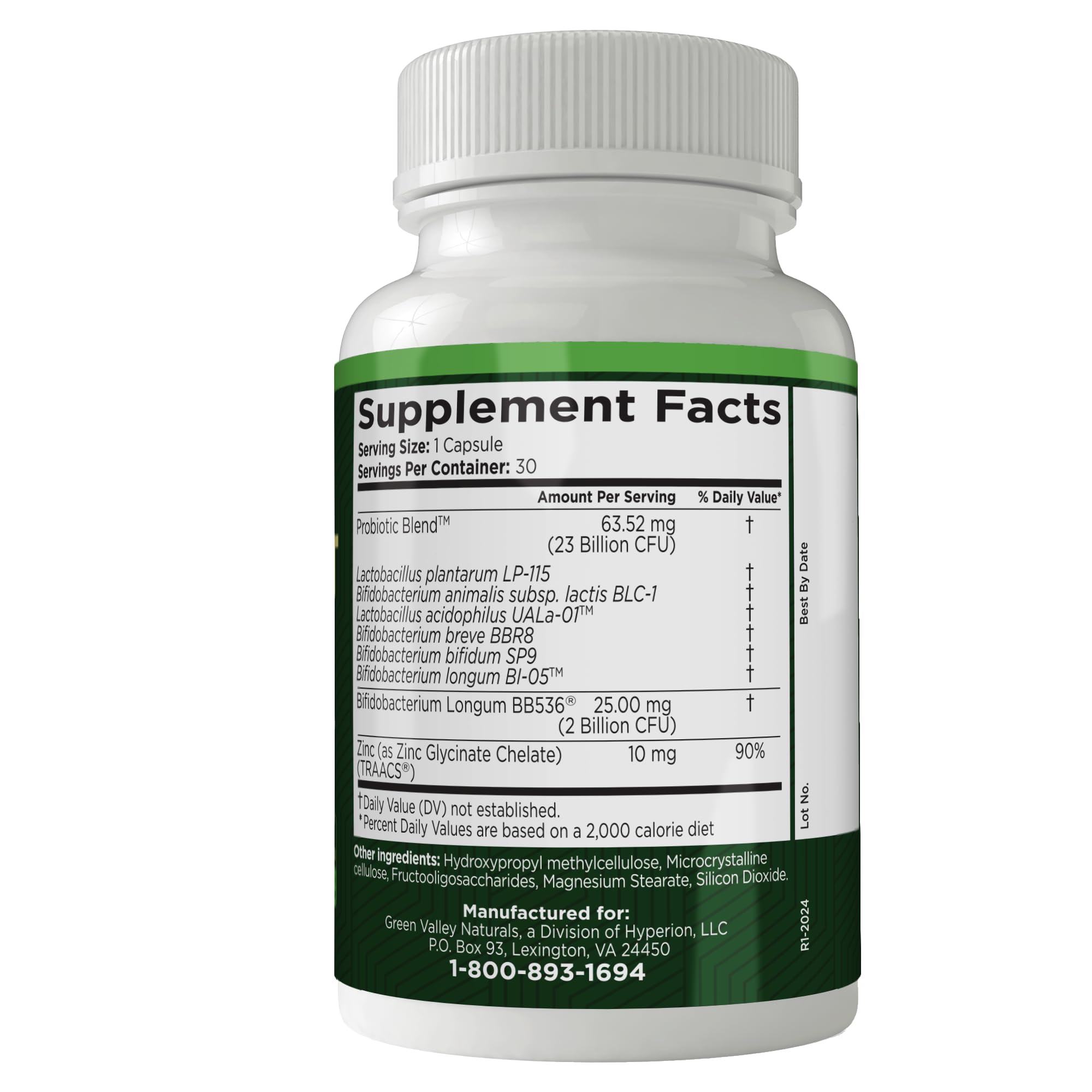 Open ComfortPro bottle ready for daily use and gentle digestive relief.