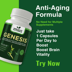 Green Valley Naturals Genesis alpha-lipoic acid pills supporting cellular balance.