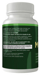 Green Valley Naturals My Sinus Miracle capsules on a white background, aids mucus clearance.