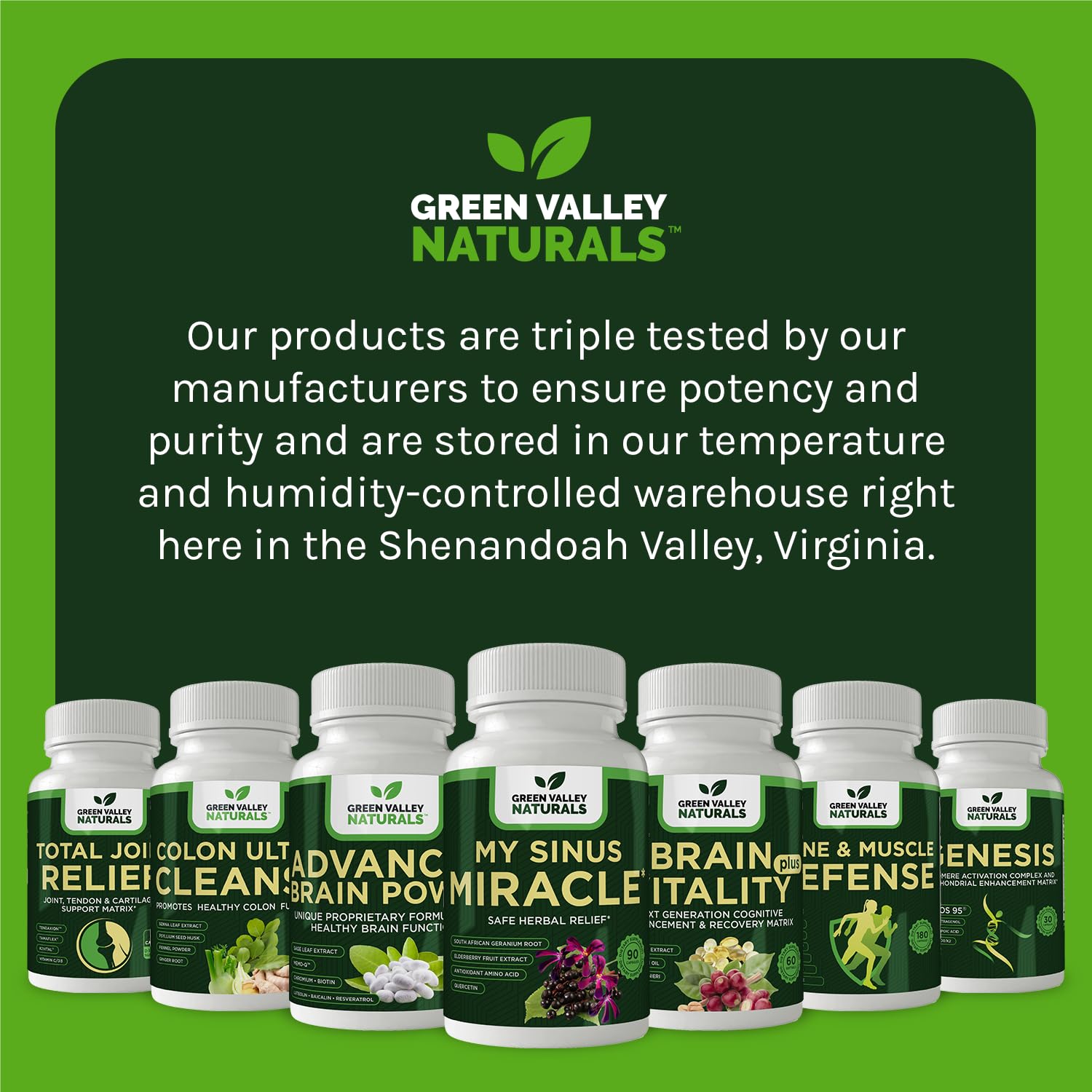 Green Valley Naturals My Sinus Miracle box on desk, indicating non-GMO and gluten-free formula.