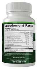 Green Valley Naturals skullcap herb image promoting calm focus