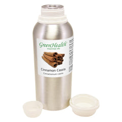 GreenHealth Cinnamon Cassia oil with cinnamon sticks for seasonal blends