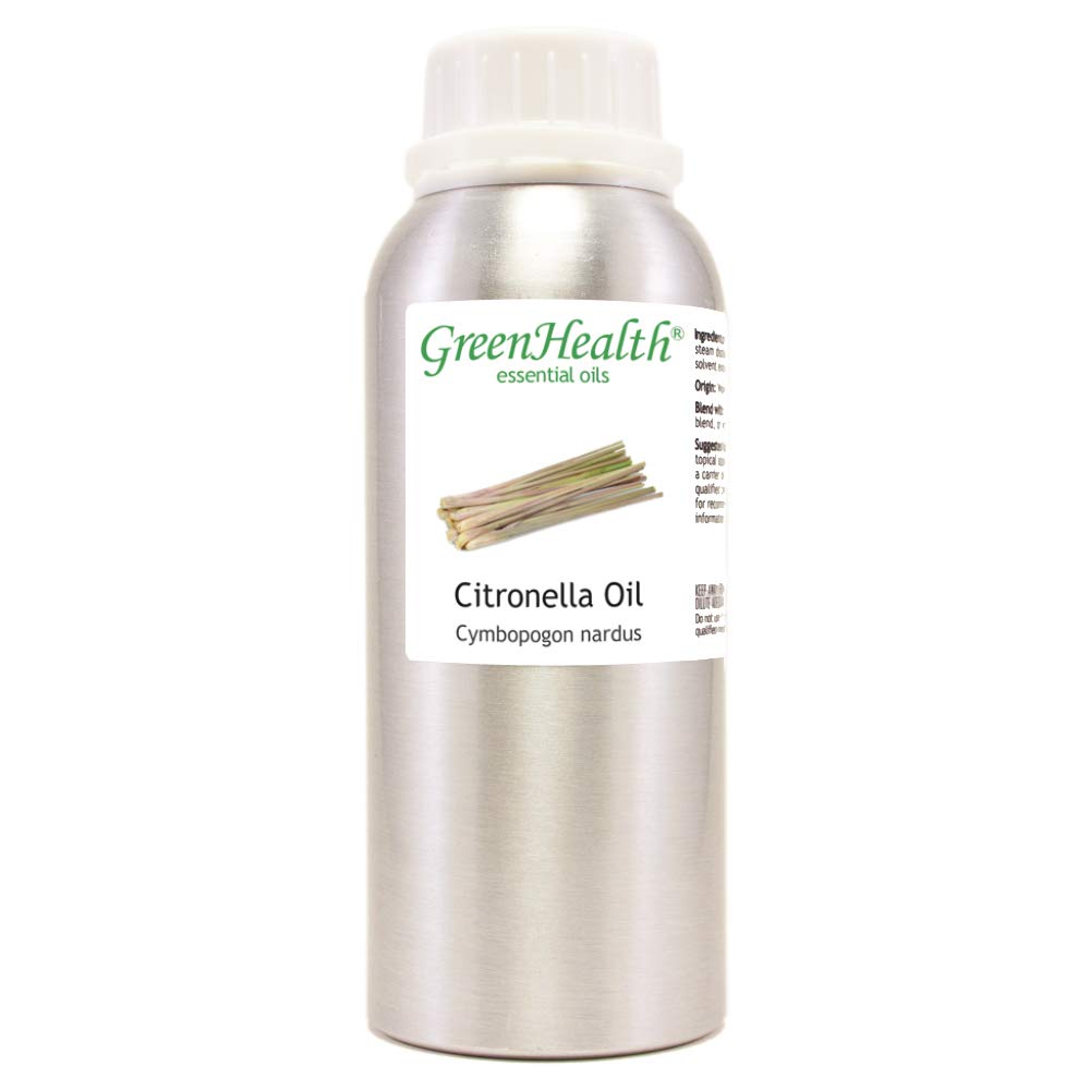 Drop of GreenHealth citronella oil highlighting viscosity
