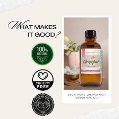 GreenHealth grapefruit fragrance for skincare routines, refreshing scent during self-care.