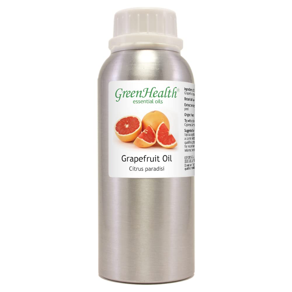 GreenHealth grapefruit oil plug cap, secure cap prolongs aroma and shelf life.