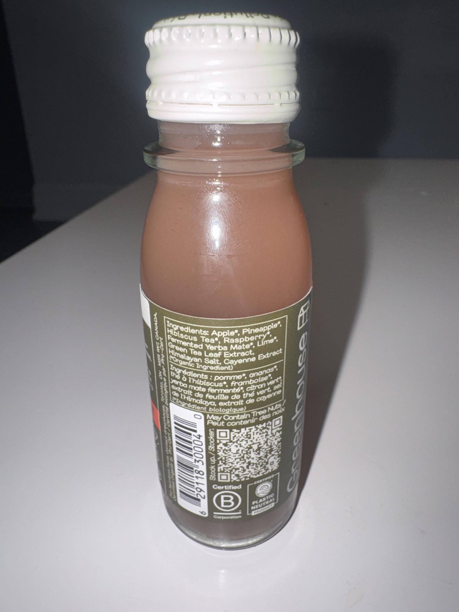 Greenhouse Juice Co energy shot 2 oz pack of 12 for easy stocking